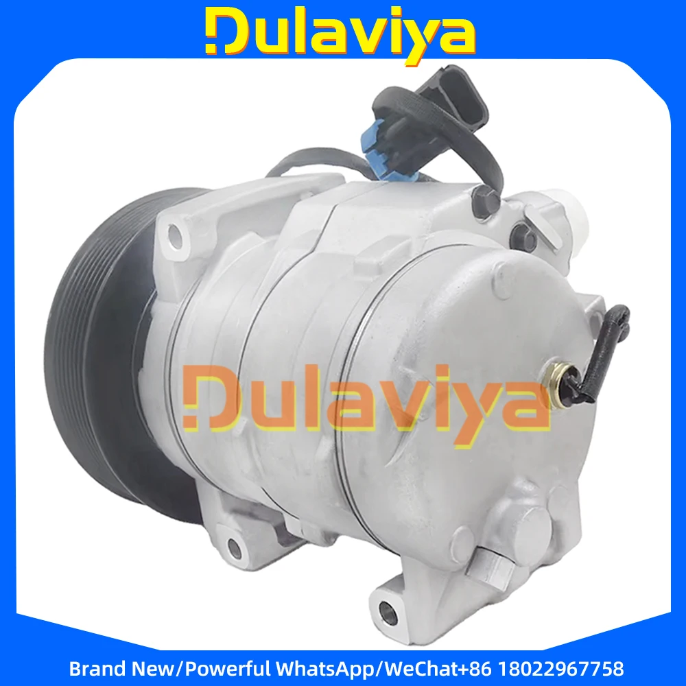 10S15C AC Compressor For Freightliner Cascadia 198372 2265771000 447280-1501 247300-7610 4472801501 2473007610 6512983