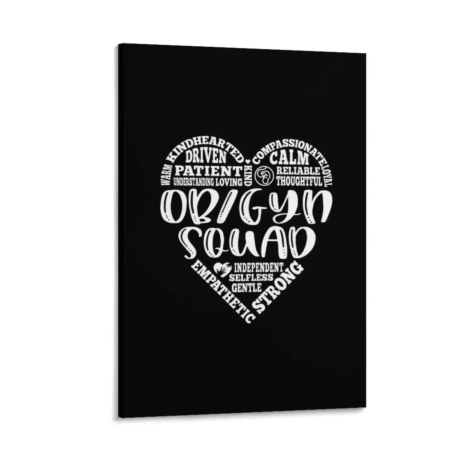 

OBGYN, OB-GYN, ob gyn, obstetrician Canvas Painting ornaments for home home decoration luxury aesthetic room decor