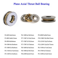 10pcs Plane Axial Thrust Ball Bearing Mini 3-In-1 F3-8M F4-10M F5-10M F6-12M F7-17M F8-16M F10-18M Metal Axial Ball Bearing