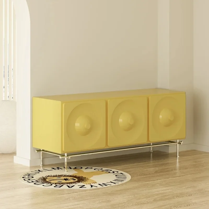 Light luxury designer wall side cabinet, locker, TV cabinet, multi-color cabinet