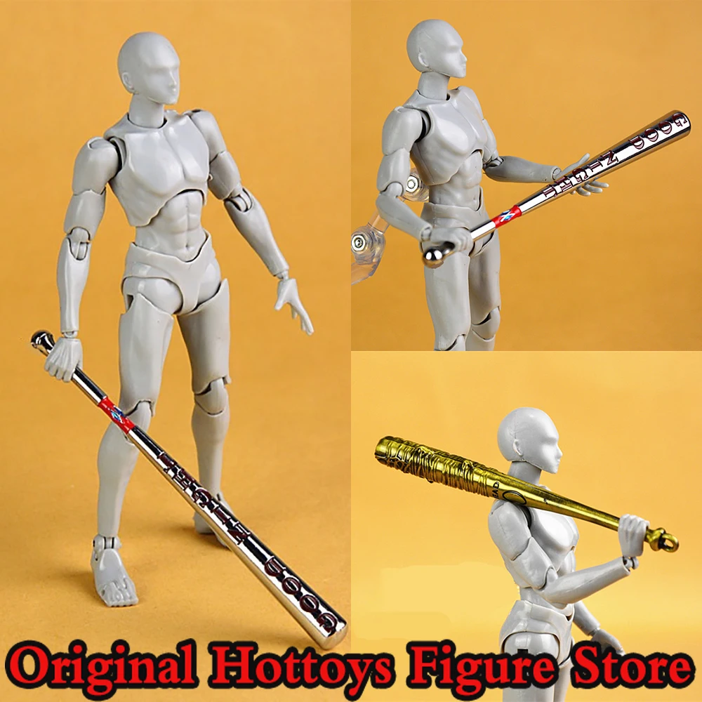 

In Stock 4 Style 1/12 Scale Soldier Weapon Accessory Suicide Squad Clown Girl Baseball Bat Fit 6-inches Action Figure Doll