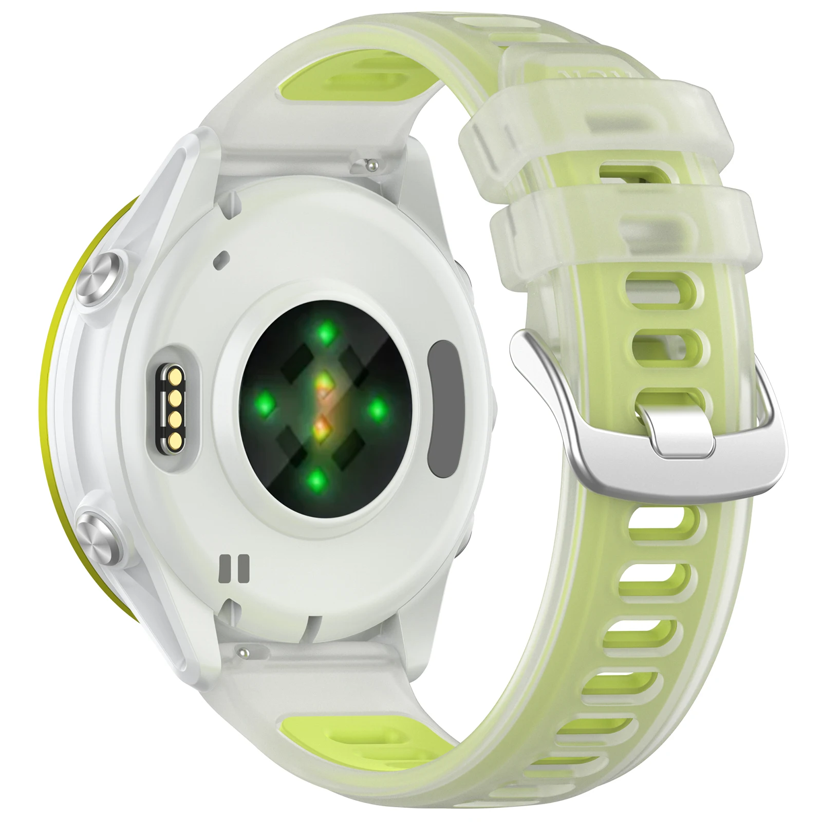 20mm 22mm Jelly Color Silicone Strap For Xiaomi Watch 5 S5-4-3-2 Two-Tone racelet For OPPO Watch S-X3-X2-X/Realme Watch 5-S-3