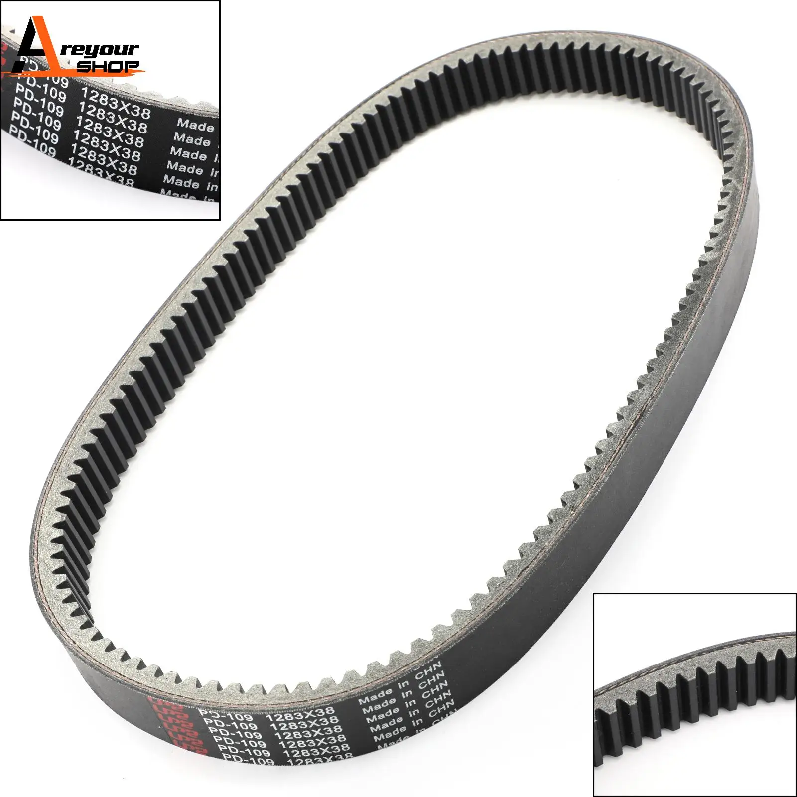 

Areyourshop For Arctic Cat 0627-026 0627-033 Snowmobile Bearcat 660 Wide Track Transmission Drive Clutch Belt ATV Parts