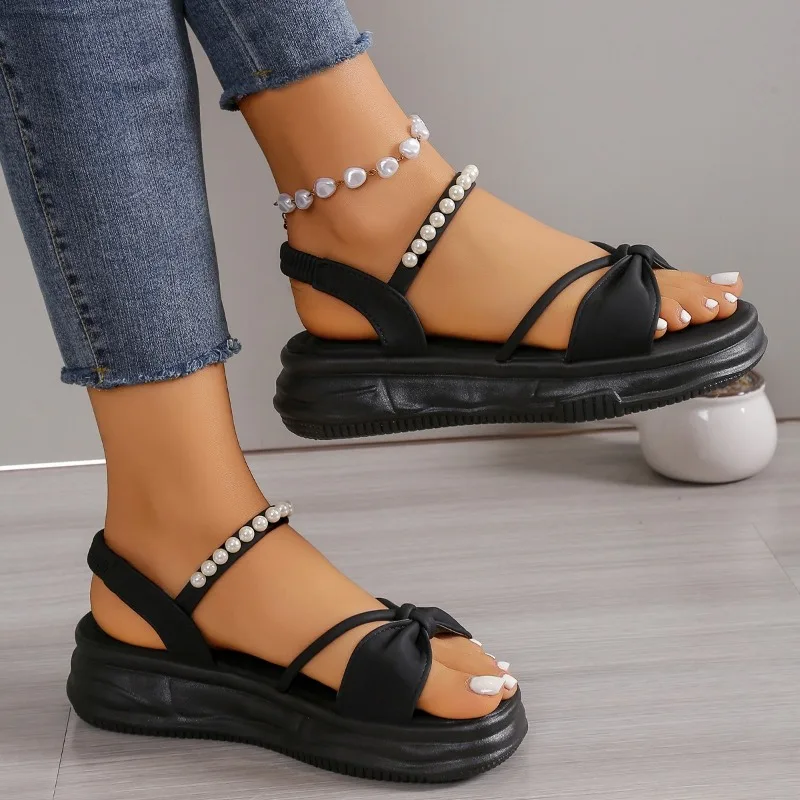 Platform Sandalen Mode Wedge Sandalen Sexy Zomer Sandales Hakken Party Casual Damesschoenen Dames Flat Sandalias