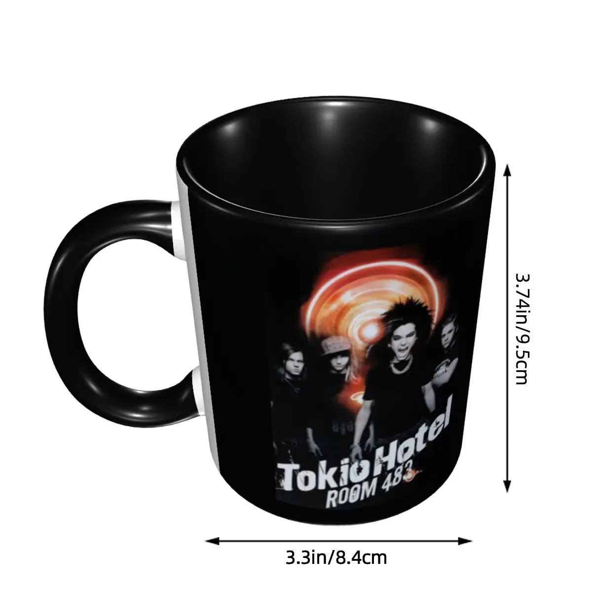 German Rock Music Tokio Hotel Coffee Mugs DIY Personalized Ceramic Mug Creative Present