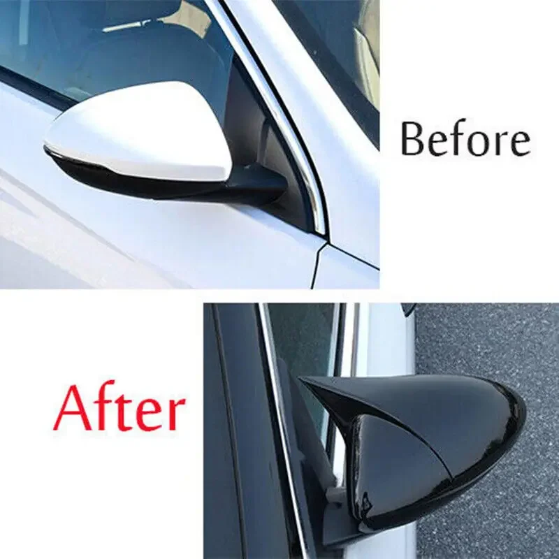 For Chevrolet Cruze 2016-2019 Car Rearview Side Mirror Cover Wing Cap Sticker Exterior Door Rear View Case Trim Shell Housing