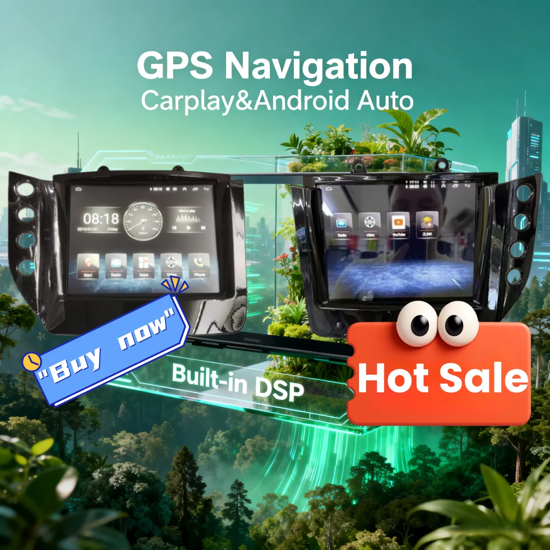 Car AC Panel With Android Auto Stereo For Maserati GT GC GranTurismo 2007-2017 Multimedia Player GPS Navigation Touch Screen