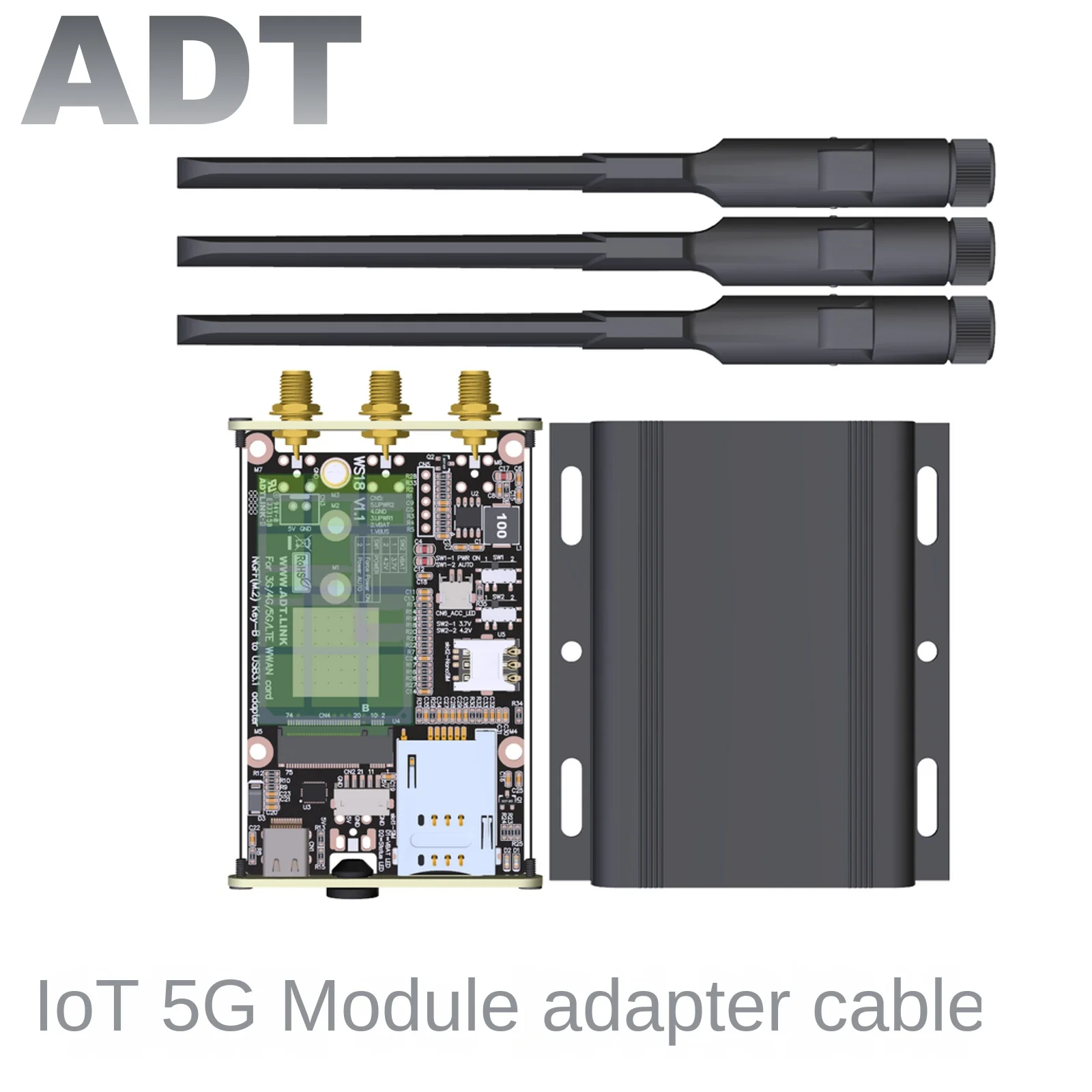 

Custom ADT M.2 B-key transfer USB tyep-c 4G LTE 5G module Unicom Mobile Telecom