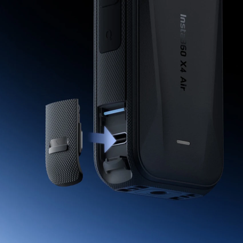 For Insta360 X4 Air Protective Cover Action Camera Type-C Port Dust Moisture Protection Cover Silicone Protective Plug