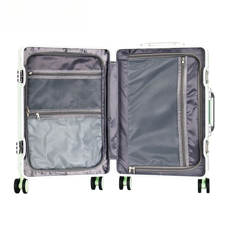 

Mute universal wheel aluminum frame Internet celebrity trolley case pc student male small 20 inch boarding