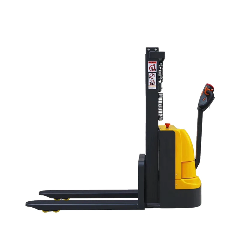 

Walkie Electric Stacker Truck Walkie Full Electric Pallet Stacker Forklift