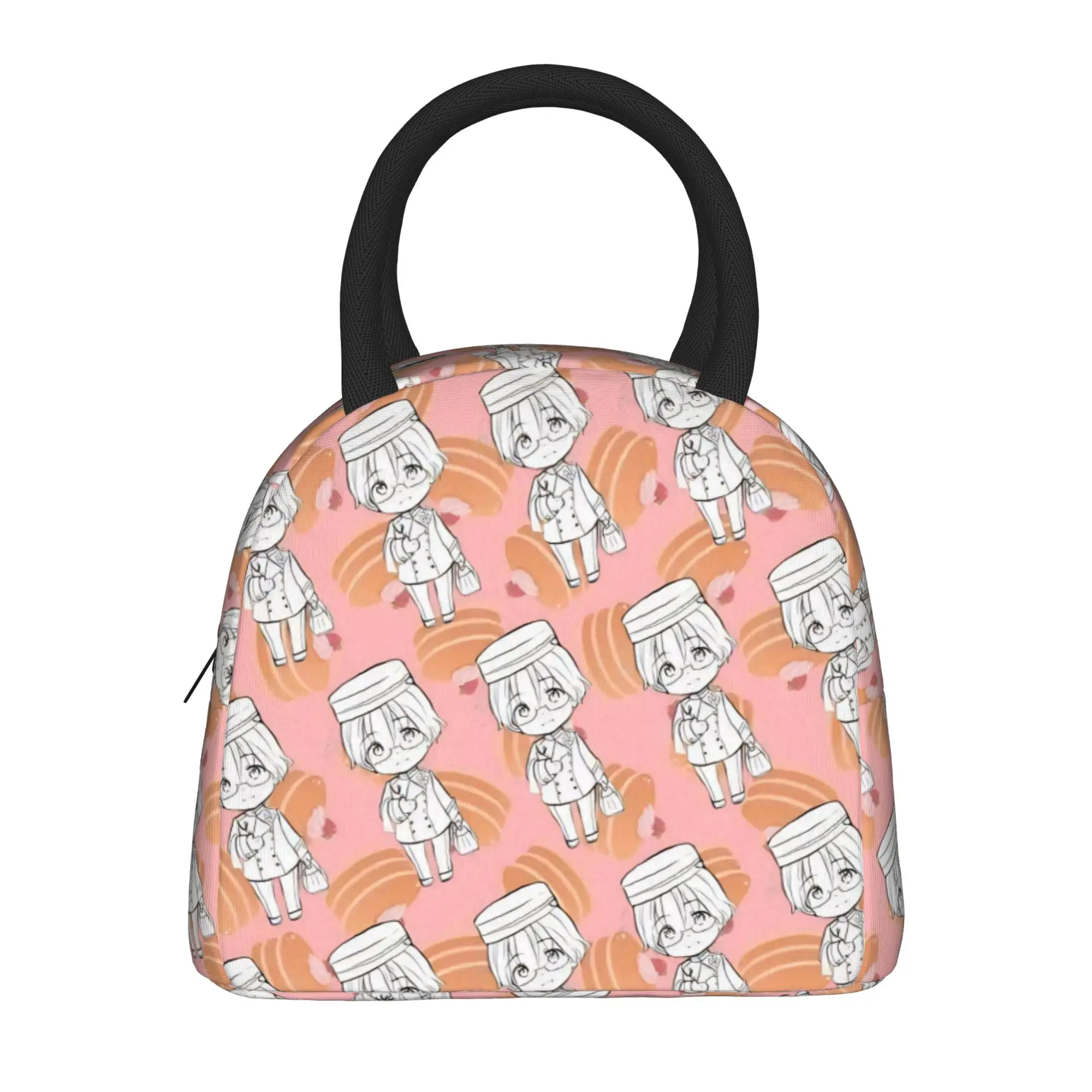 Hetalias Axis Powers Merch Insulated Lunch Tote Bag For Picnic  Food Storage Bag Portable Cooler Thermal Bento Box