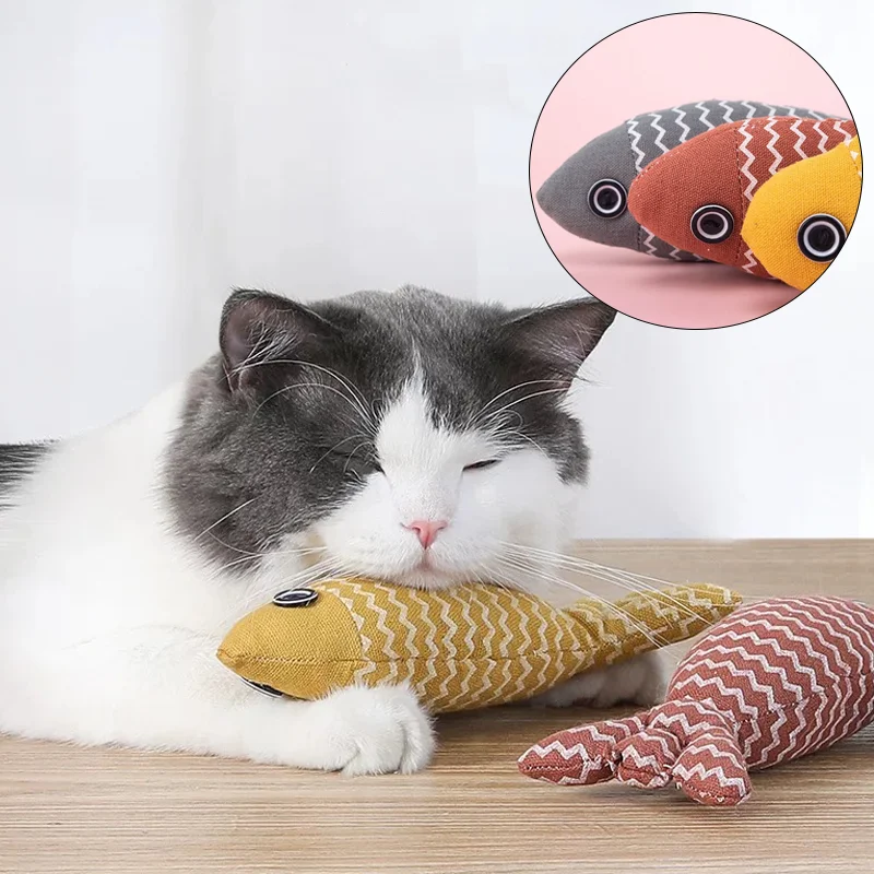 

Catnip Pets Toy Cats Supplies for Cute Cat Toys Puppy Kitten Teeth Grinding Cat Plush Thumb Pillow Protect Mouth Pet Accessories