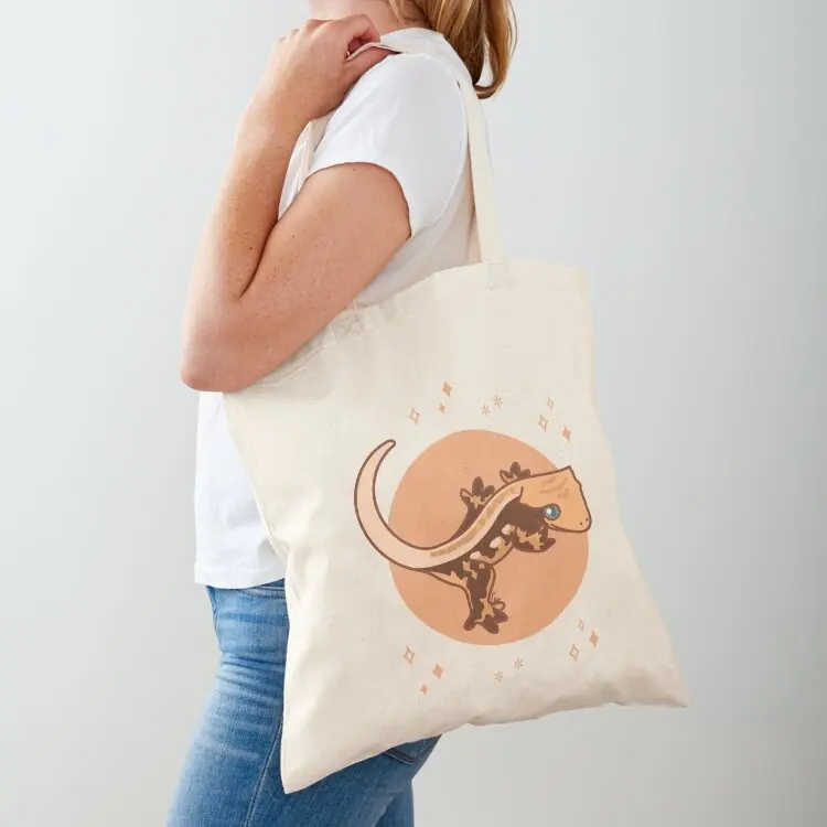 

Harlequin Pinstripe Crested Gecko - Tricolor Tote Bag tote bag screen sac pour femme eco bag folding great