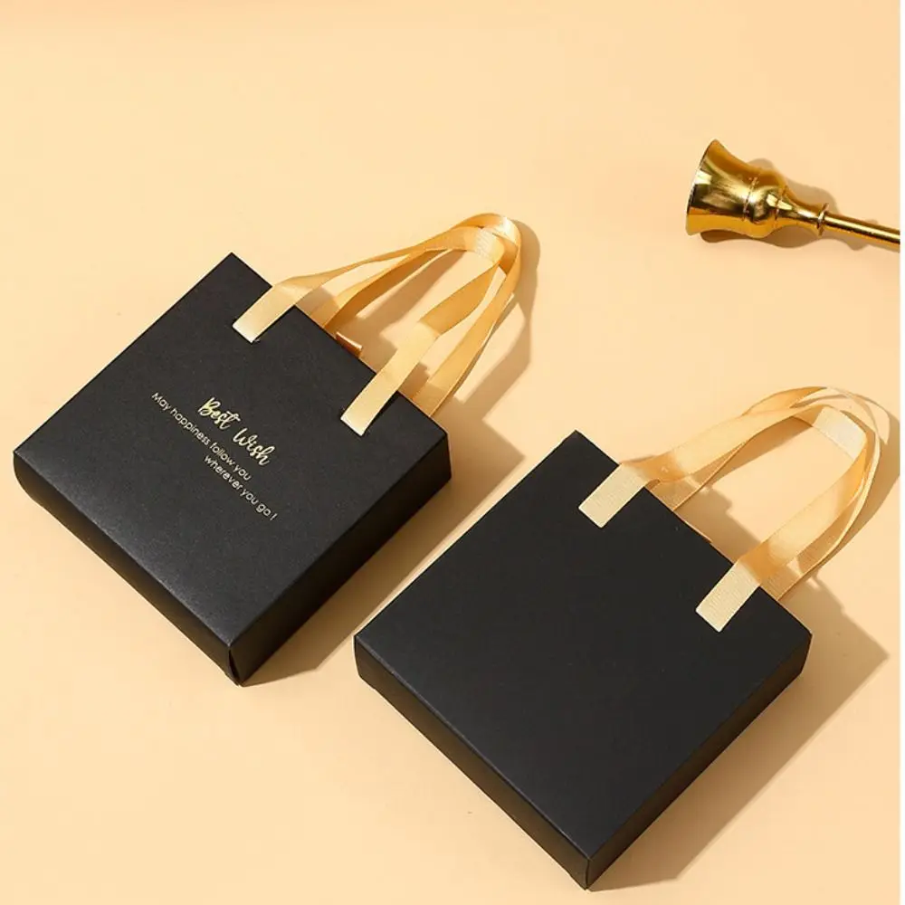 Бумажный ящик для ювелирных изделий, скользящая коробка для ожерелья, картонная коробка для ювелирных изделий, ящик для хранения ювелирных изделий с ручкой, женская модель, для путешествий на свадьбу