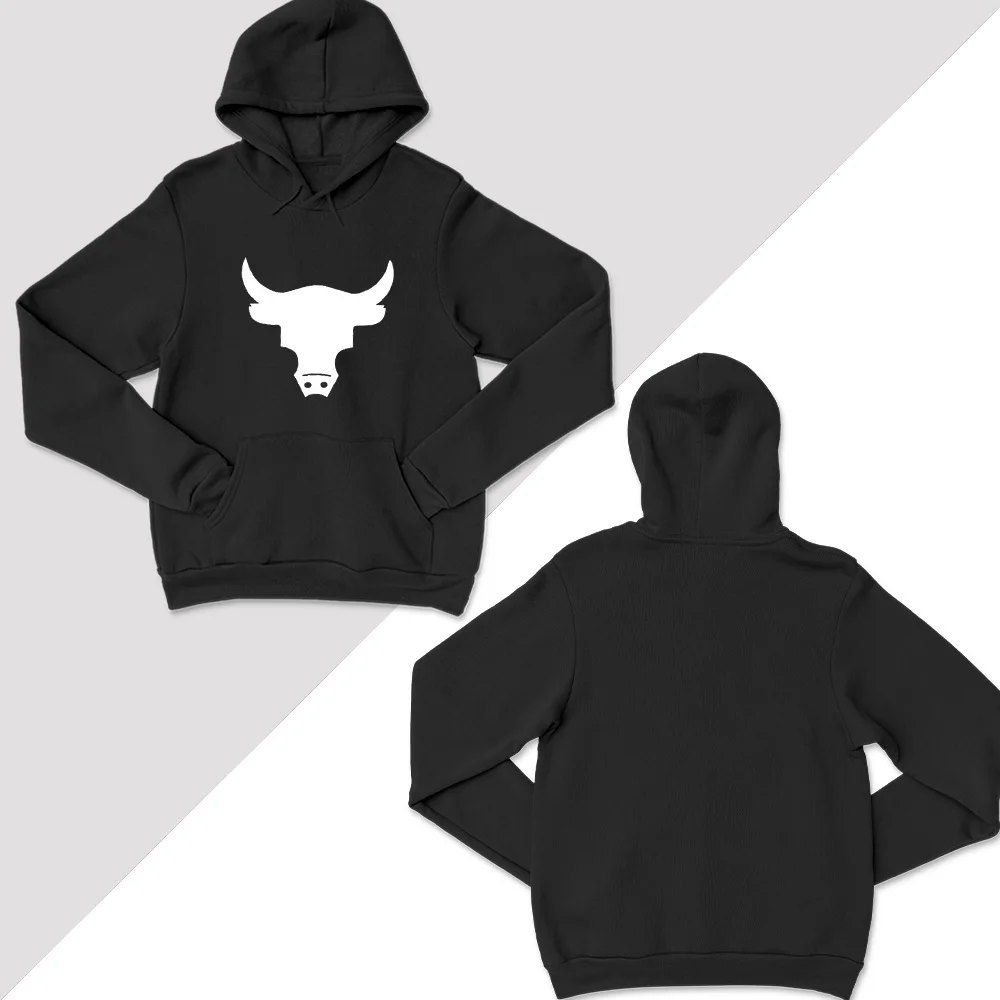 

Minimally Printed Bull Head Adult Men's Hoodie Outdoor Casual Sportswear American Daily Trendy Brand Man Clothing Tops 2024New