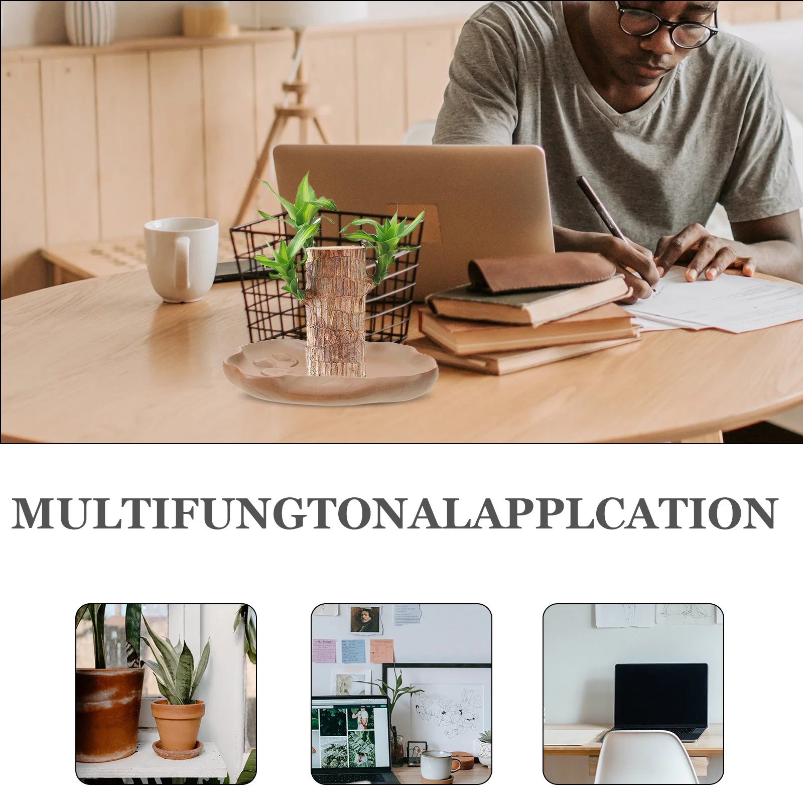 

Ceramic Plant Drainage Tray Lotus Leaf Shape Flowerpot Saucer Tray Indoor Outdoor Use Plant Pot Saucers