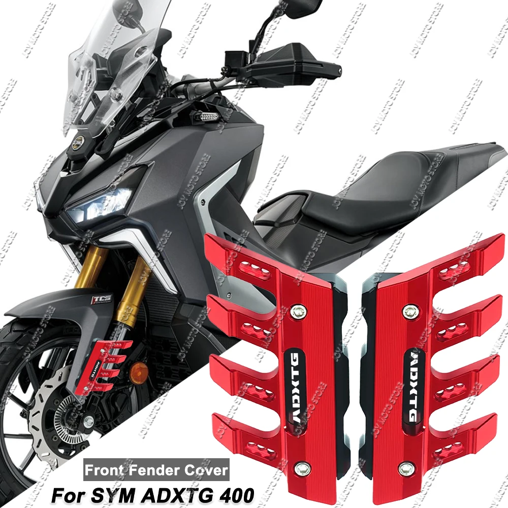 

For SYM ADXTG 400 Motorcycle Front Fender Cover Protector Front Shock Absorber Decorative Cover