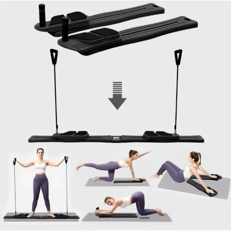Multifunctional Pilates Board Set Abdominal Ab Core Trainer Home Exercise Workout Board