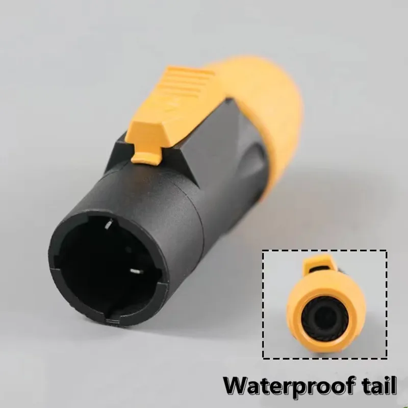 LED Outdoor Waterproof Powercon Connector 20A 250V 3P NAC3FCA NAC3MPA-1  Power Male plug + power Female Chassis Socket Connector