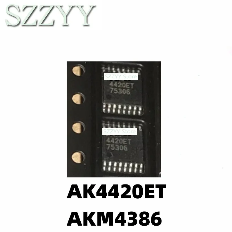 5PCS AK4420ET 4420ET AKM4420ET TSSOP16 AK4386VT-E2 AKM4386 AK4386