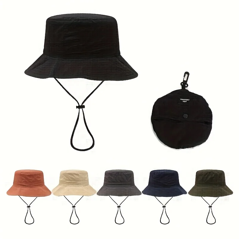 

Folding Storage Sun Hat with Perfect Sun Protection and Breathable Design - A Foldable Fisherman's Hat Suitable for Both Men