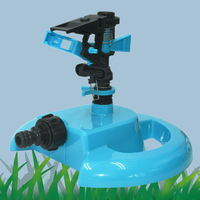 360 Degree Rotary Sprinkler Large Coverage Area Automatic Rotating Sprinklers Water-saving Lawn Sprinkler for Yard Lawn Garden
