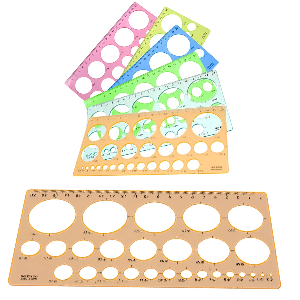 New·1PC Random Quilling Ruler Template Tool Kit Circle Size Origami Paper Quilled Creat DIY·