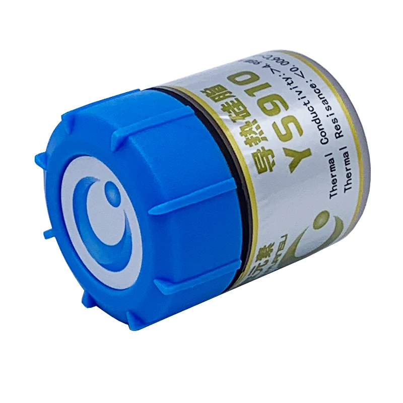 Pasta térmica condutora de graxa de silicone para desktop pc cpu dissipação de calor placa gráfica de silicone lâmpada led dissip de calor