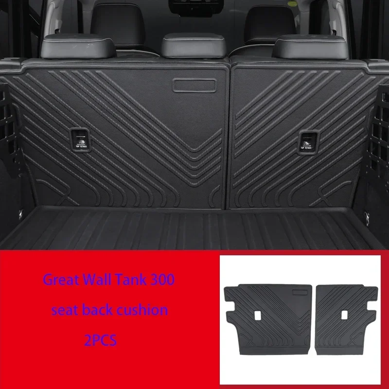 New！For WEY GWM Tank 300 all-inclusive cargo compartment mat environmental protection waterproof TPE tail box mat 2021 2022 2023