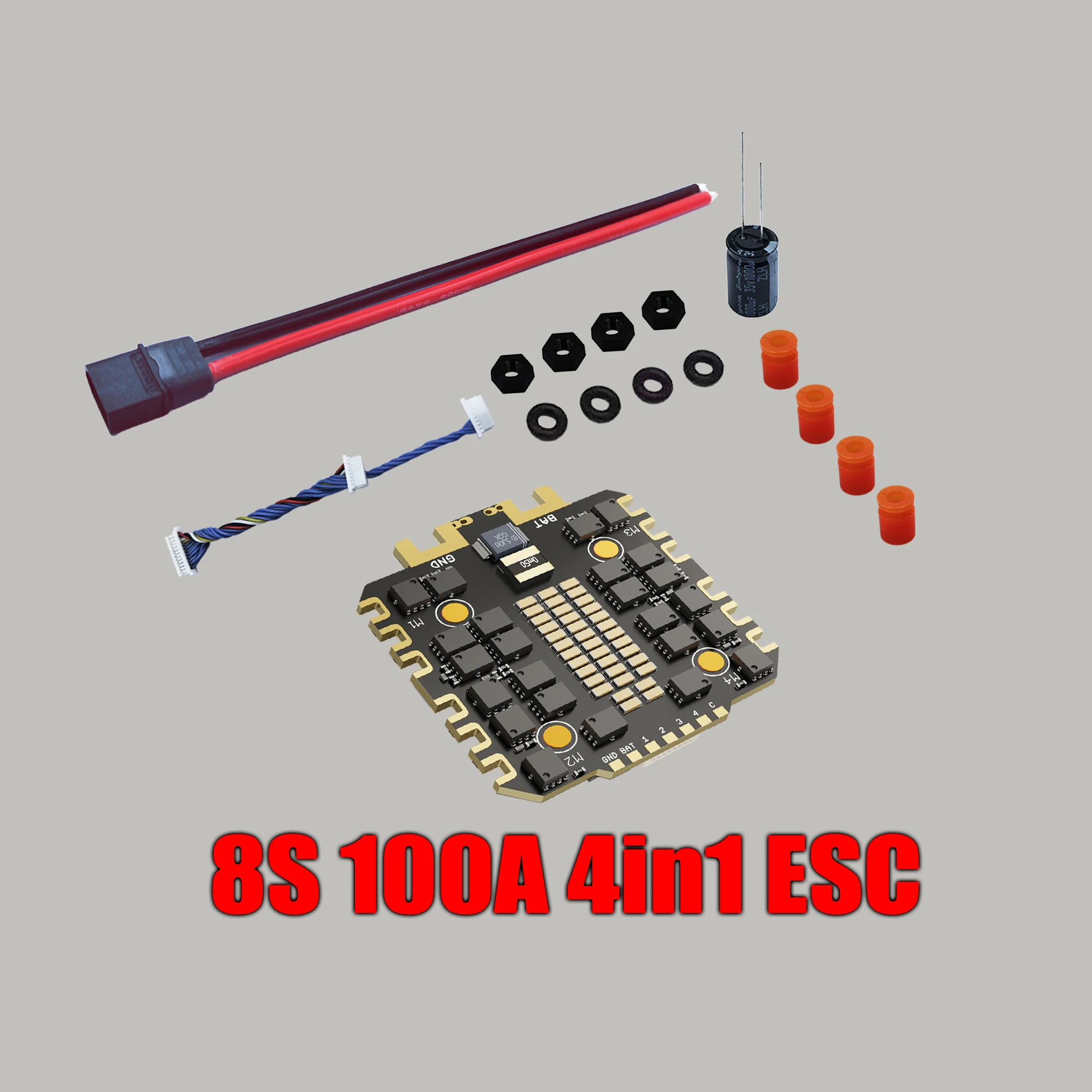 F405 V4 120A Stack ICM42688P F405 Vluchtcontroller BLHELI_S 120A 4in1 ESC 30,5X30,5mm 3-8S voor FPV Freestyle Drones Onderdelen
