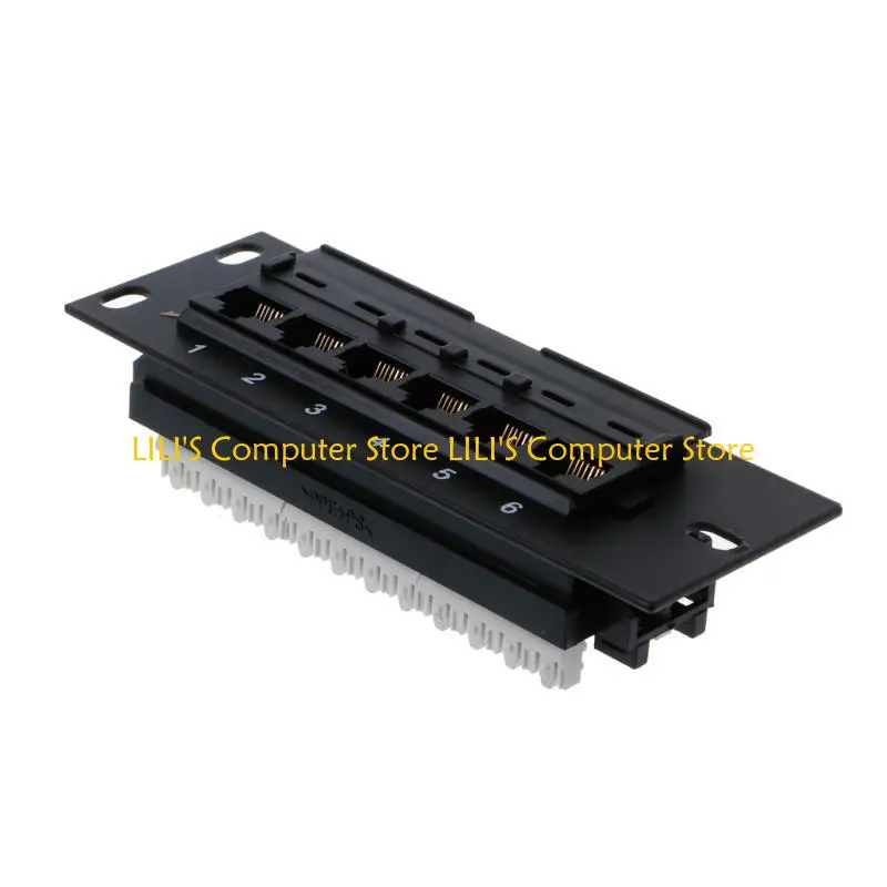 A52B 6 Port Cat5e RJ45 через панель с муфта