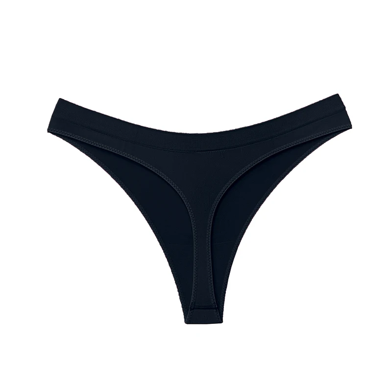 Sexy Tanga Damen-Slip G-String Niedrige Taille Nahtlose Unterwäsche Sport Bonbonfarben Yoga Mädchen Slips Damen-Lingerie