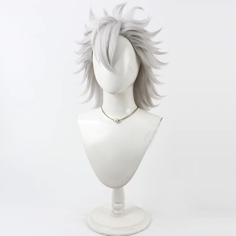 트위스트 원더랜드 잭 코스프레 가발 할로윈 카니발 파티 소품 합성 머리 내열성 섬유 + 가발 모자