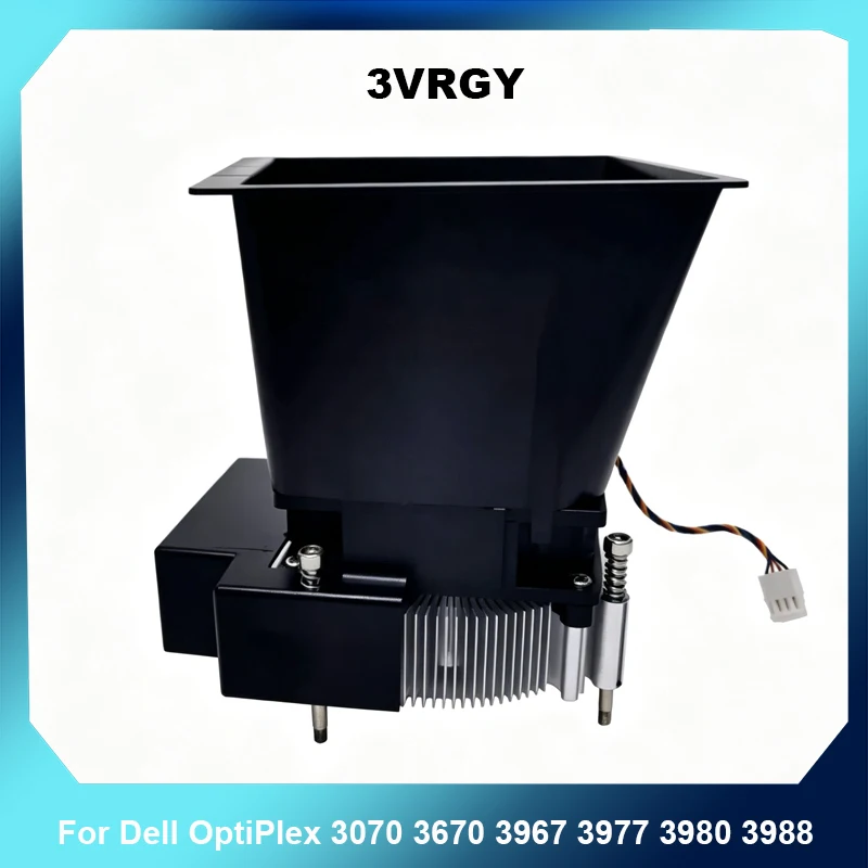 03VRGY 3VRGY CPU Cooling Fan With Shroud For Dell OptiPlex 3070 3670 3967 3977 3980 3988 Desktop Cooler Assembly