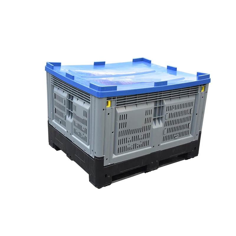 1200x1000 Large Mesh Shipping Plastic Folding Crate