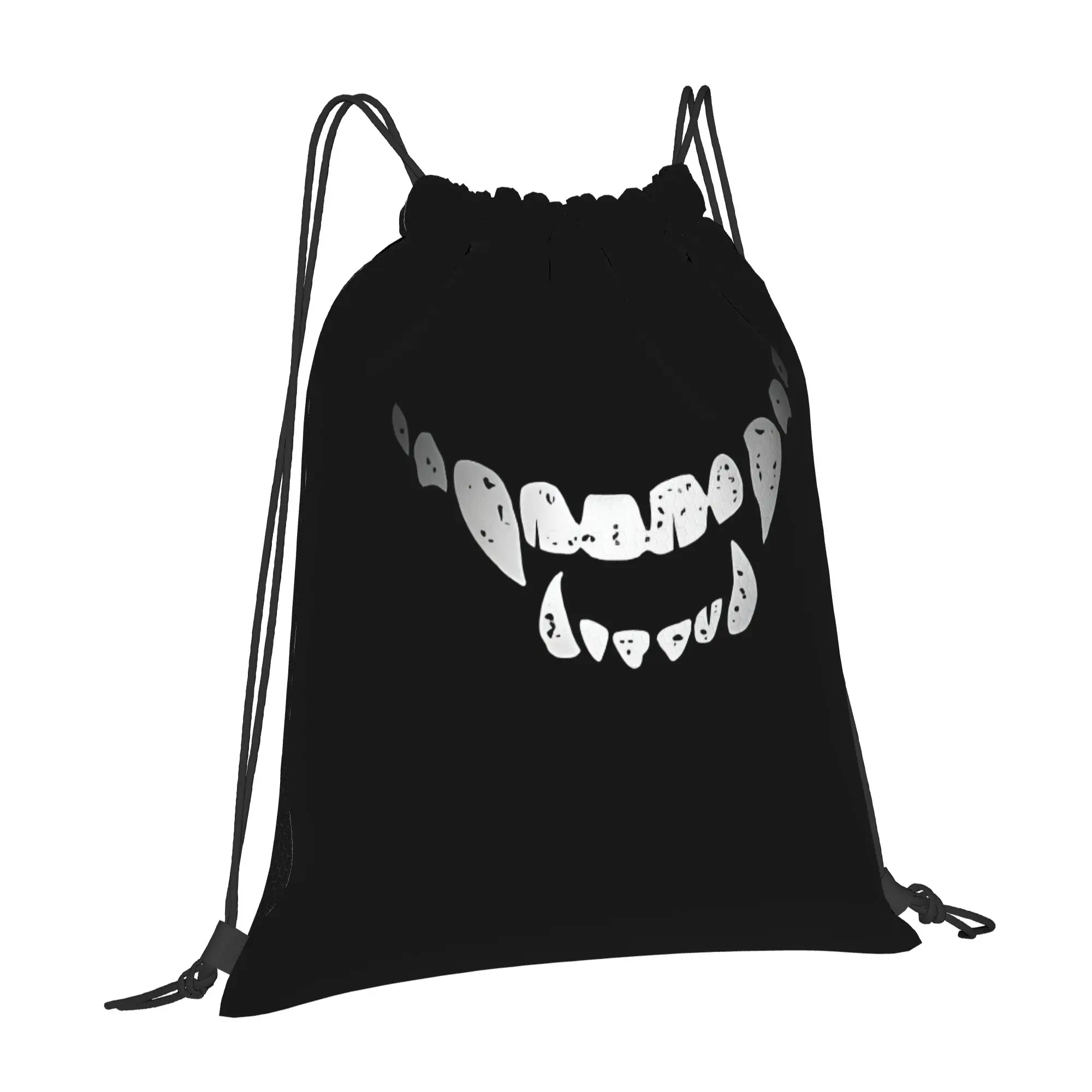 1 pc Jujutsu Kaisen  Kawaii Drawstring Bags School Shoe Clothes Storage Multi-function Teen Portable