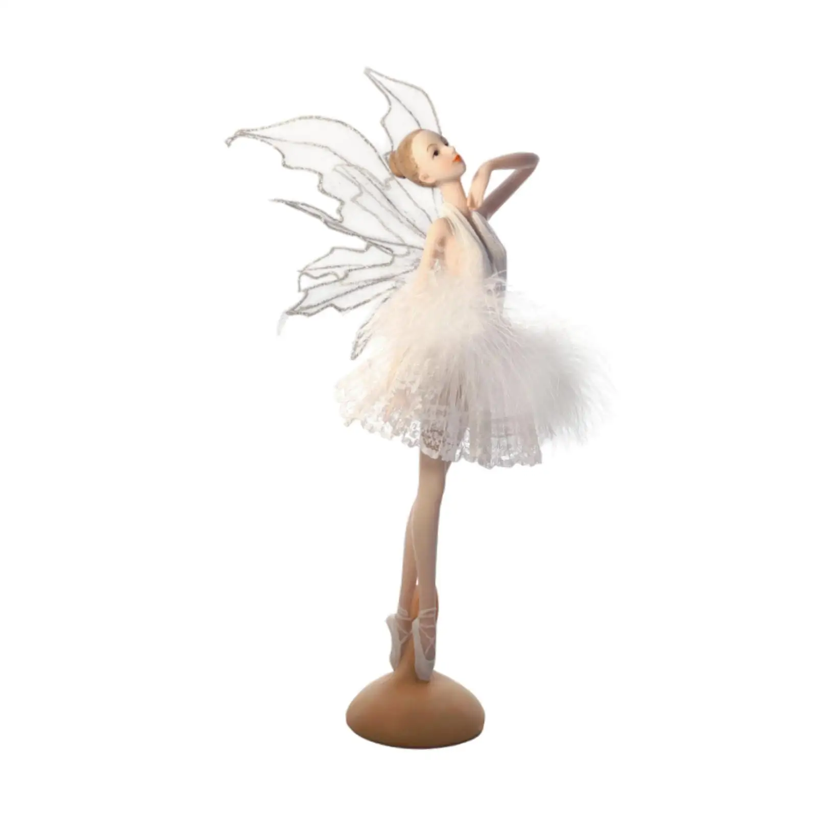 

Girl Sculpture Ballet Dancer Statue Creative Desktop Ornament Collectable Dance