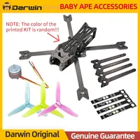 DarwinFPV Baby Ape 3 Inch 142mm Wheelbase Drone Quadcopter Frame KIT Carbon Fiber Arm LED Board 1104 4300KV Motor RC FPV Parts