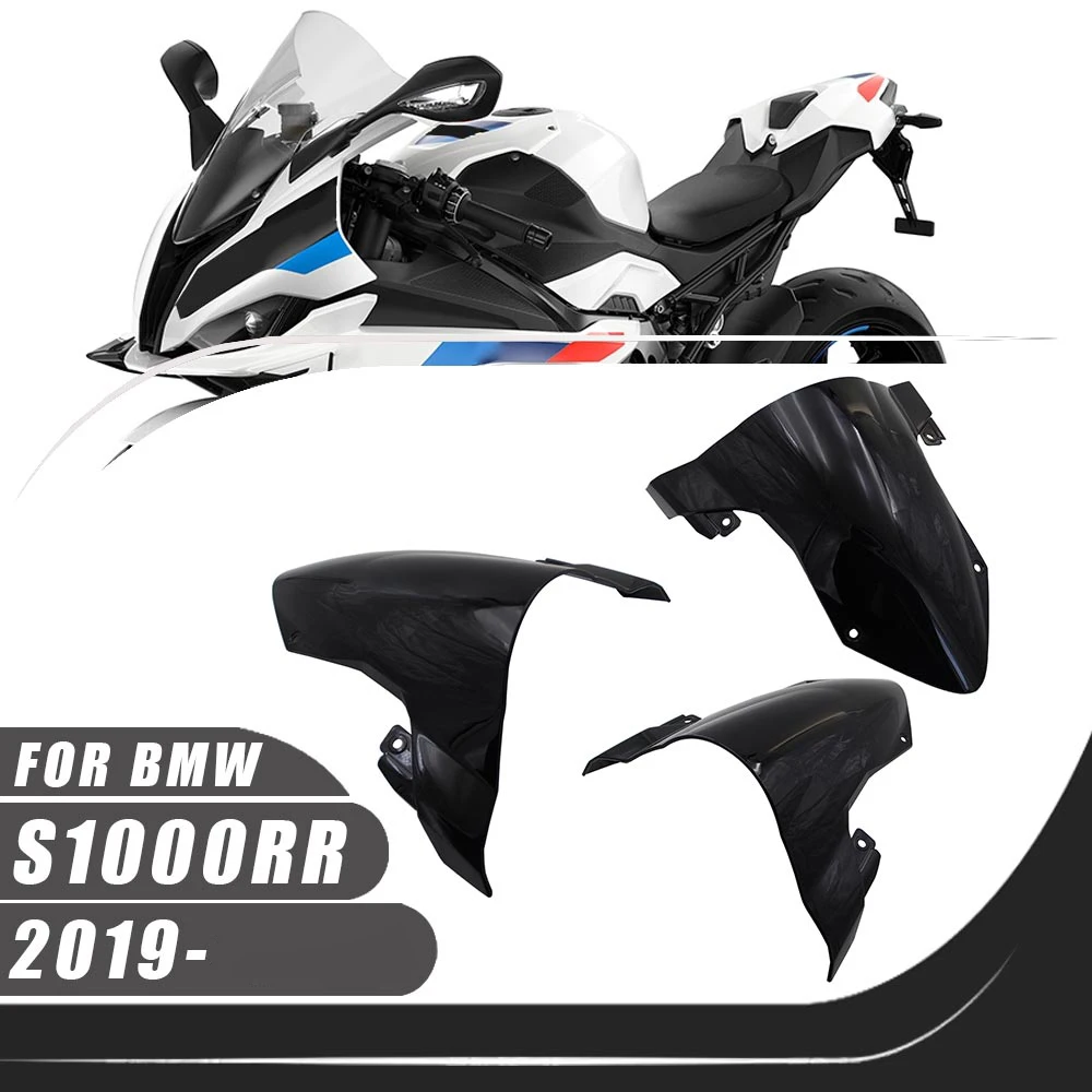 For BMW S1000RR 2019-2024 S 1000RR Motorcycle Windshield Windscreen Wind Deflectors