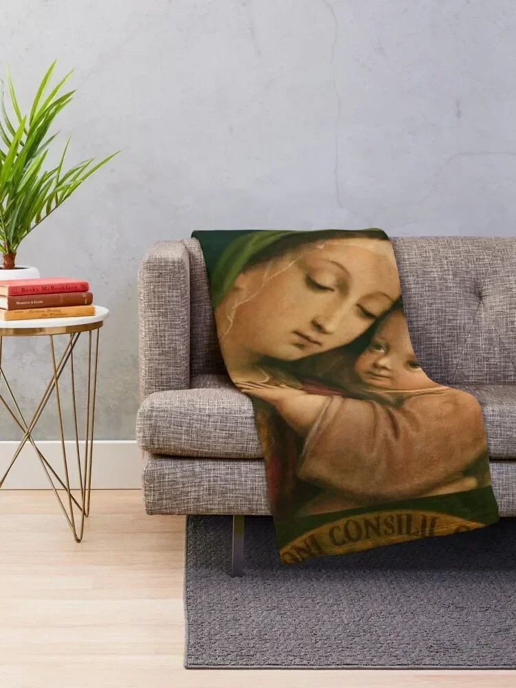 Our Lady of Good Counsel Throw Blanket Sofa Throw Thins Blankets