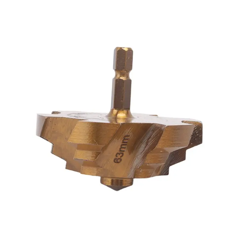 

AB11 - Сверло ступенчатое с хвостовиком 8 мм для ремонта водопроводных труб, для инструмента для соединения труб PPR 40/50/63 мм