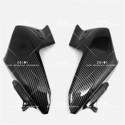 Carbon Fiber Front Side Headlight Fairing Cover For HONDA CBR 600F 2011-2013