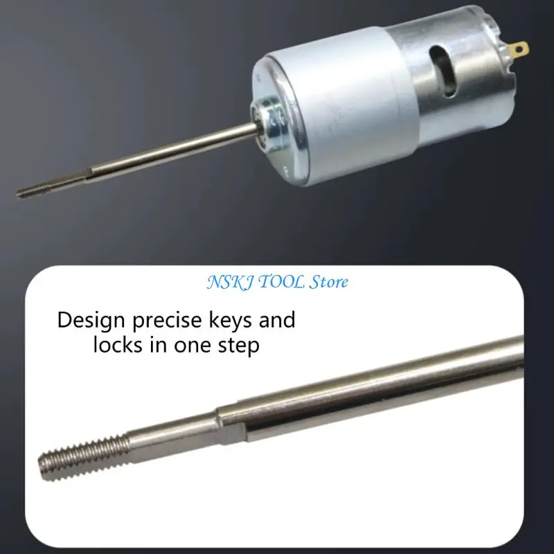 L8RC High Torque 12V Motor for Boats Providing 8kg Torque Energy Efficient Design Steel Materials