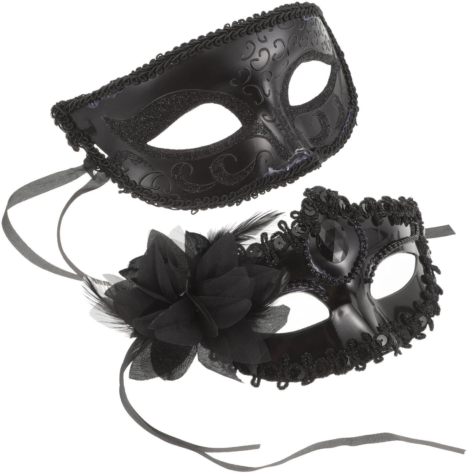 2 個ハーフフェイスマスクライトアップ仮面舞踏会マスク大人女の子ハロウィンコスチュームアクセサリーコスプレパーティー小道具快適