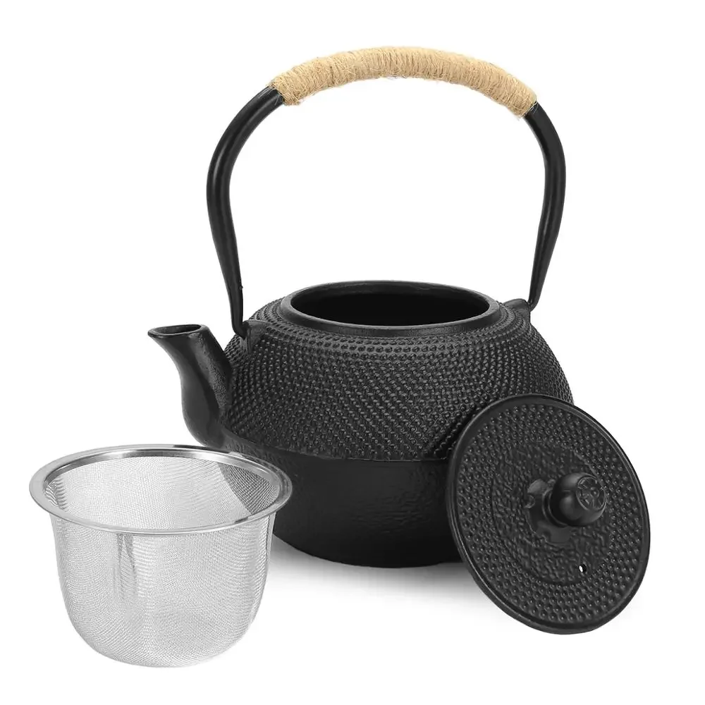 

1200 ML Vintage Japanese Style Cast Iron Kettle Teapot Tea Pot Strainer