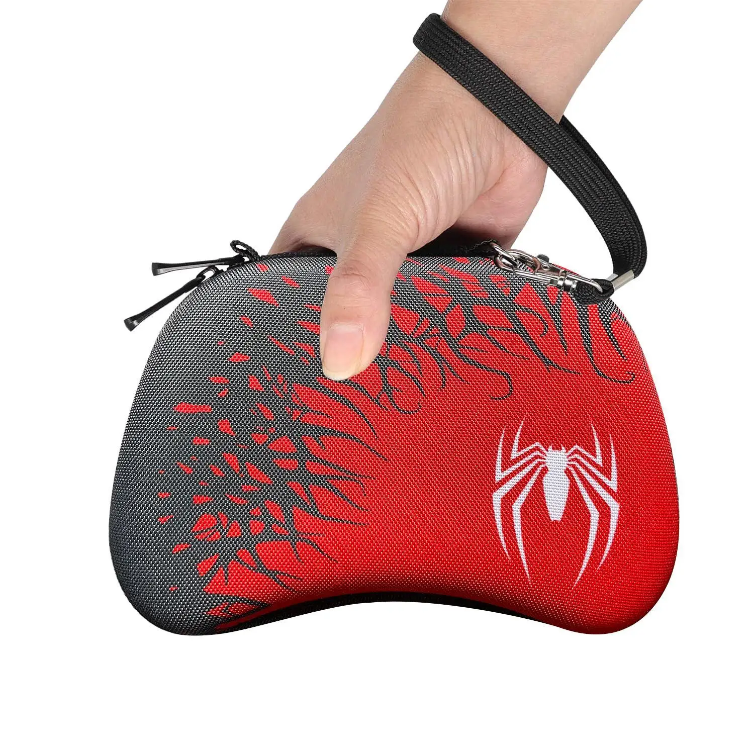 New Arrival Spider Version Portable Carrying Case Travel Bag For PS5 Controller Protective Case