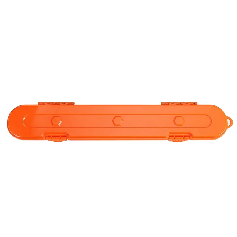 Chainsaw Chain Storage Case,Chainsaw Chain Organizer Box for 10Inch 16Inch 18Inch 20Inch Chainsaw (Orange) HOT