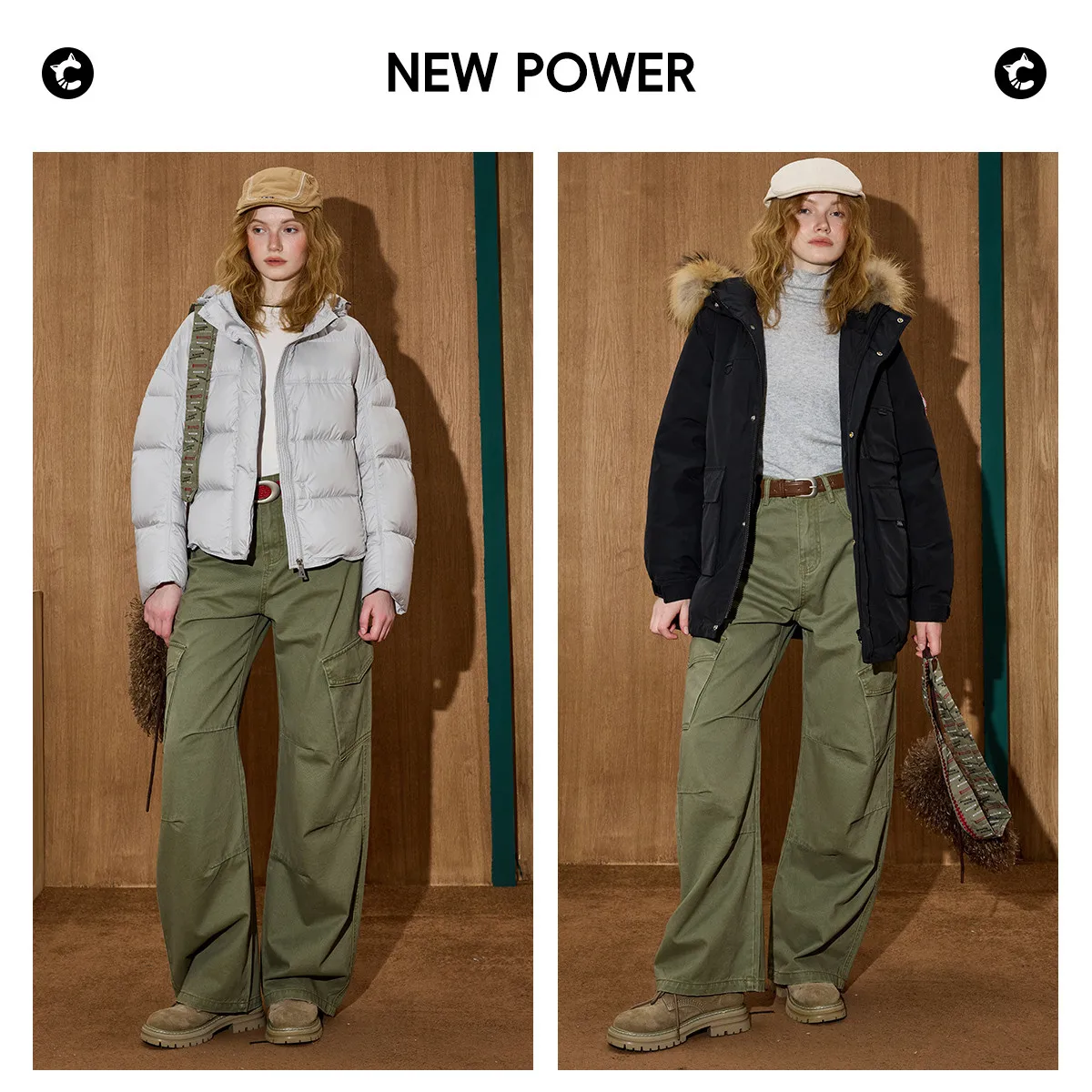 2025 Herbst Damen Cargo-Jeans mit weitem Bein, gerade Hose, mehrere Taschen, lockere Passform, Denim, Retro-Arbeitskleidung, schicke Schlankheitshose