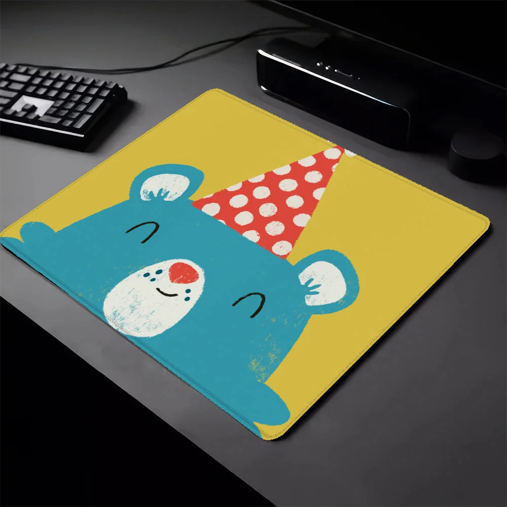 Small Desk Pad Mouse Kawaii Animal Mausepad Mousepad Gamer Gaming Laptops Computer Mat Deskmat Pad on the Table Pc Accessories